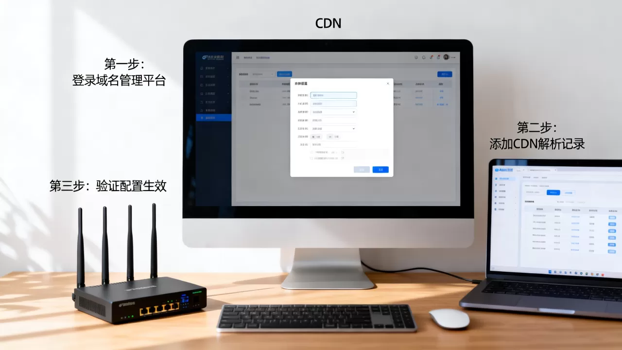 域名解析CDN怎么配置？域名解析CDN配置方法教程