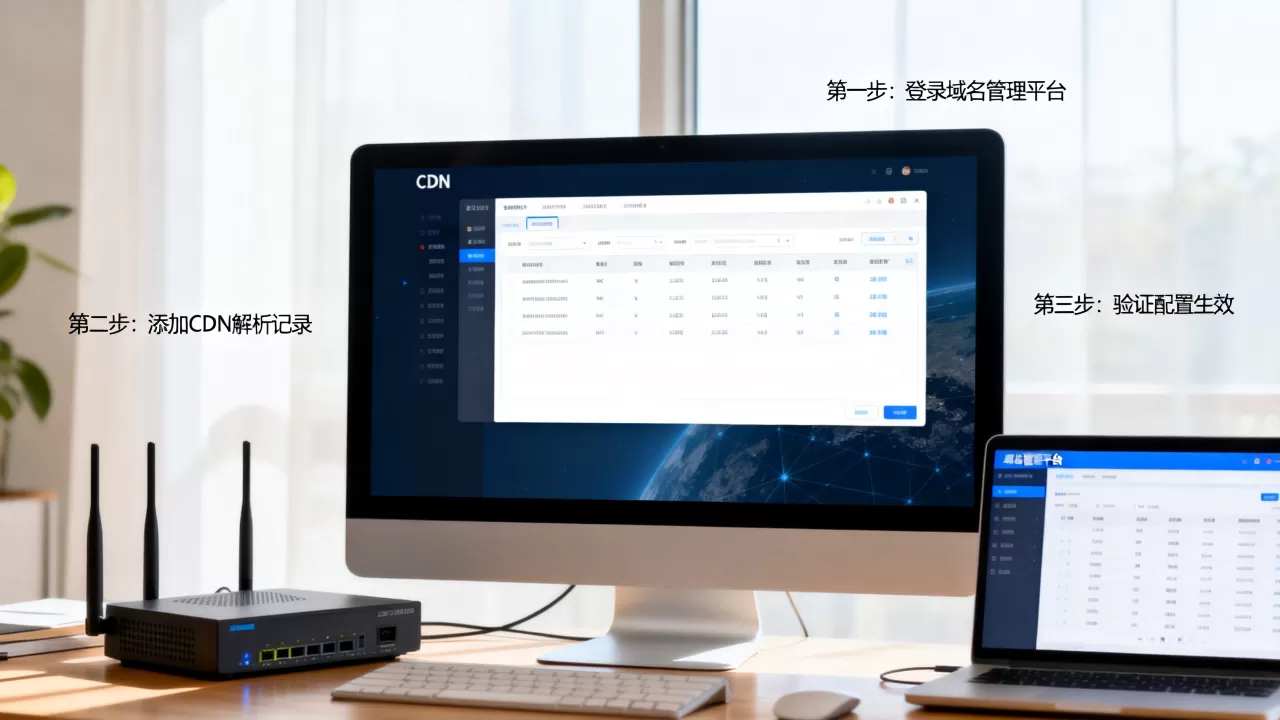 域名解析CDN怎么配置？域名解析CDN配置方法教程