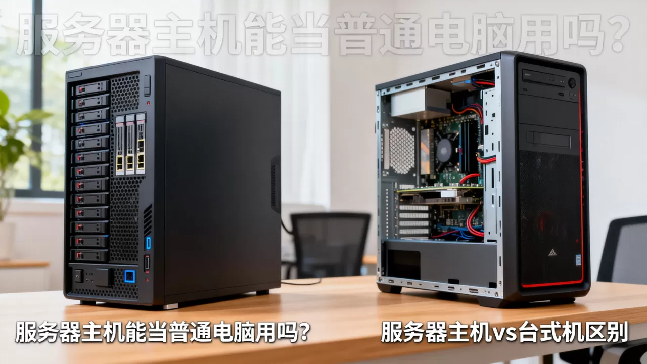服务器主机能当普通电脑用吗,服务器主机和台式机的区别 服务器主机能当普通电脑用吗,服务器主机和台式机的区别