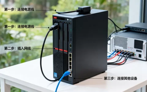 服务器主机怎么接线？服务器主机接线图解