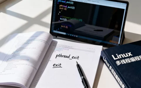 linux pthread exit是强制退出吗？pthread_exit和exit区别