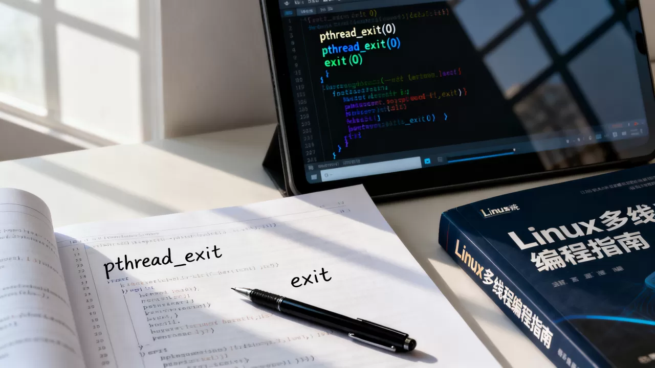 linux pthread exit是强制退出吗?pthread_exit和exit区别 linux pthread exit是强制退出吗?pthread_exit和exit区别