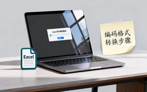 Excel文件编码错误怎么解决？excel文件编码格式转换