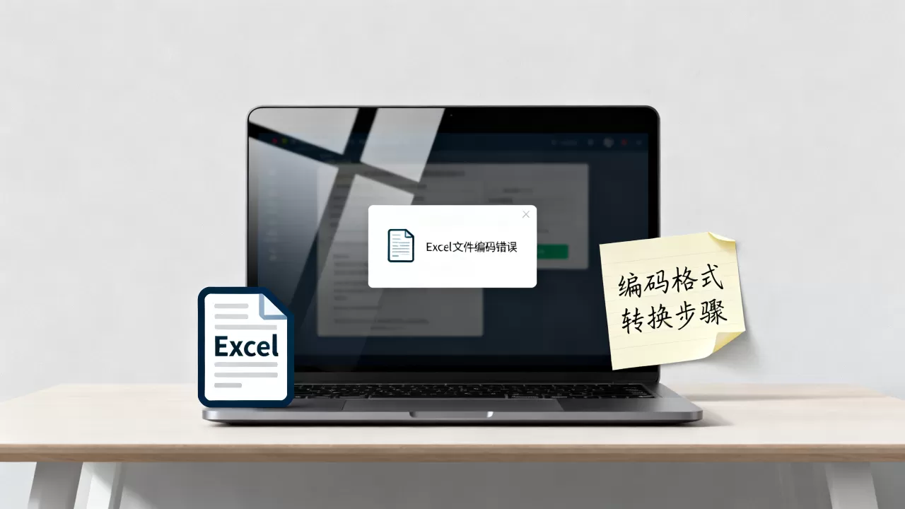 Excel文件编码错误怎么解决?excel文件编码格式转换 Excel文件编码错误怎么解决?excel文件编码格式转换