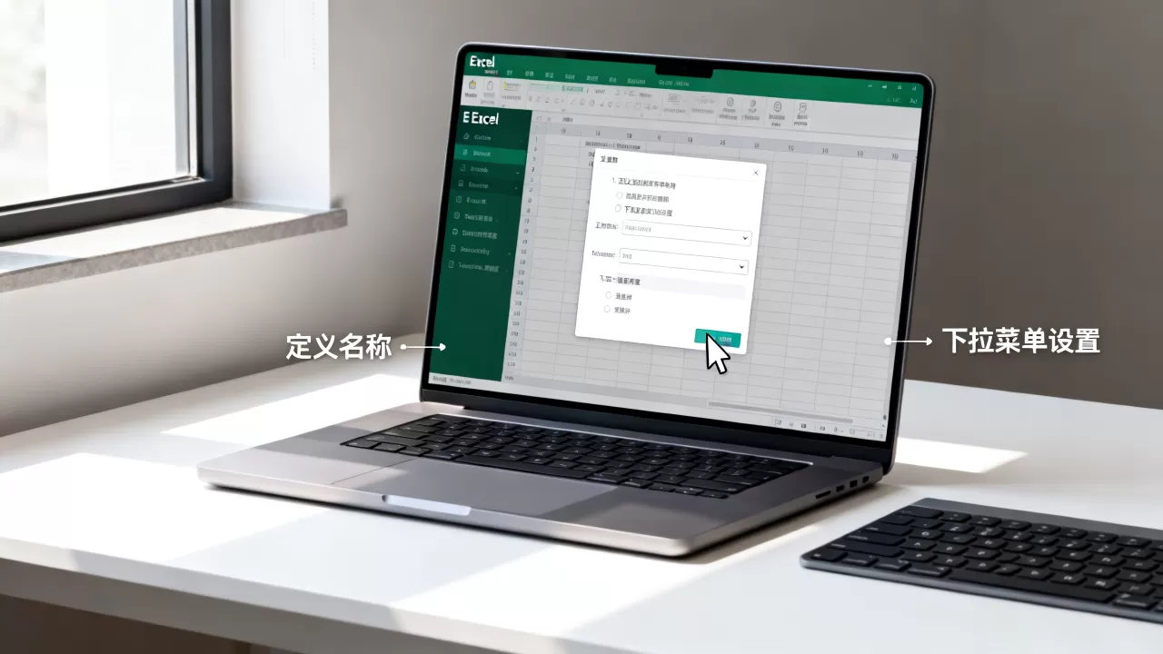 excel定义选项怎么设置?excel定义名称下拉菜单 excel定义选项怎么设置?excel定义名称下拉菜单