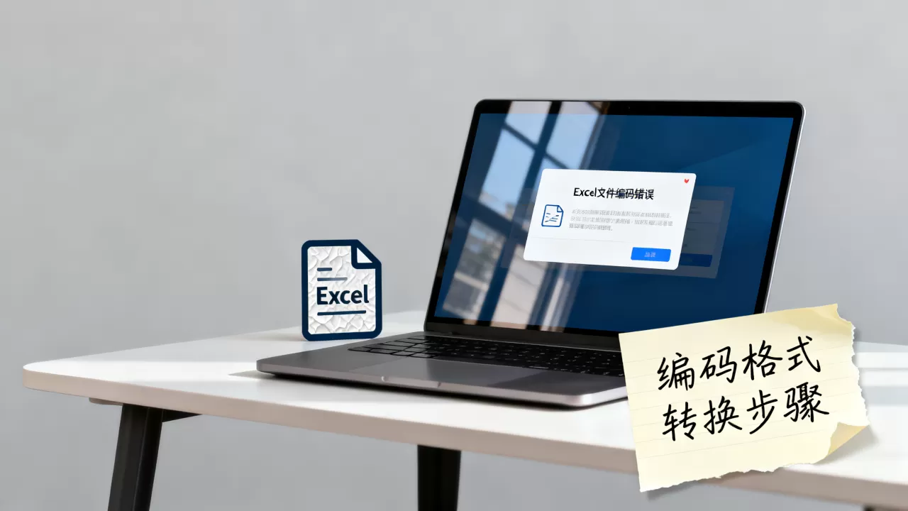 Excel文件编码错误怎么解决?excel文件编码格式转换 Excel文件编码错误怎么解决?excel文件编码格式转换