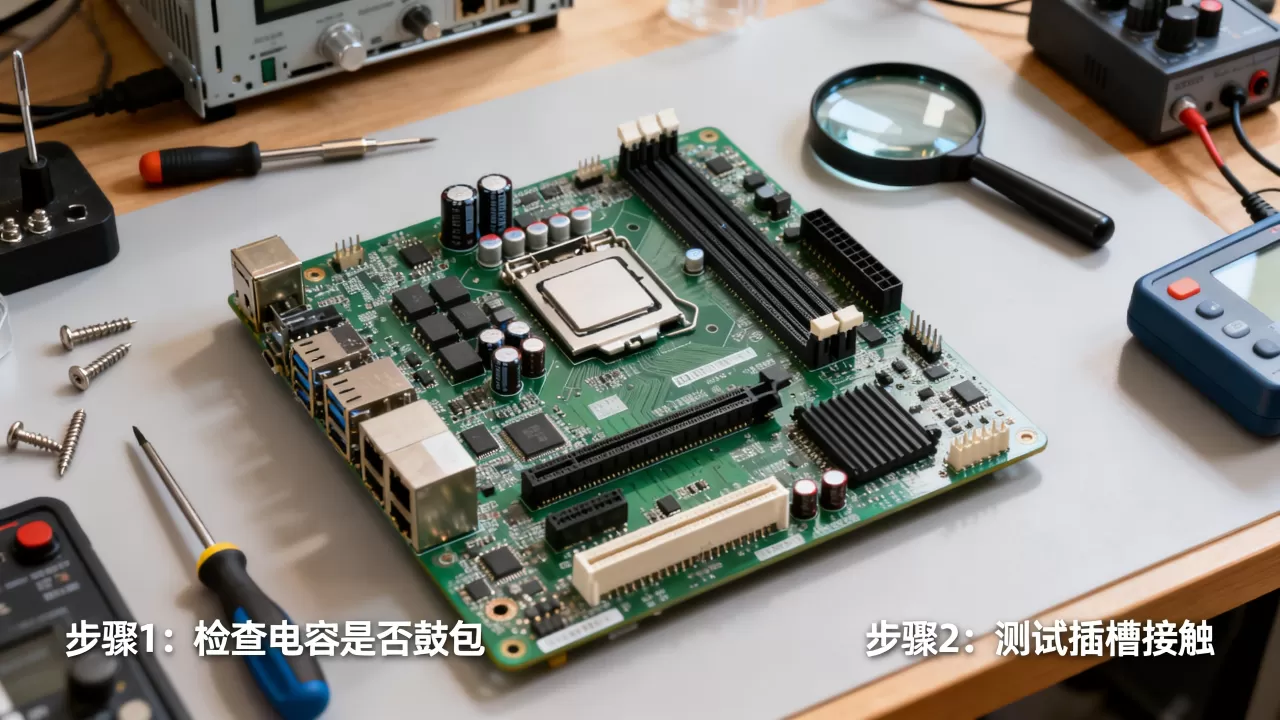 服务器主机板坏了怎么修？主板维修故障排查教程