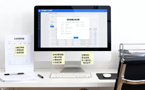 域名备案主体变更流程怎么走？ICP备案主体变更需要哪些材料