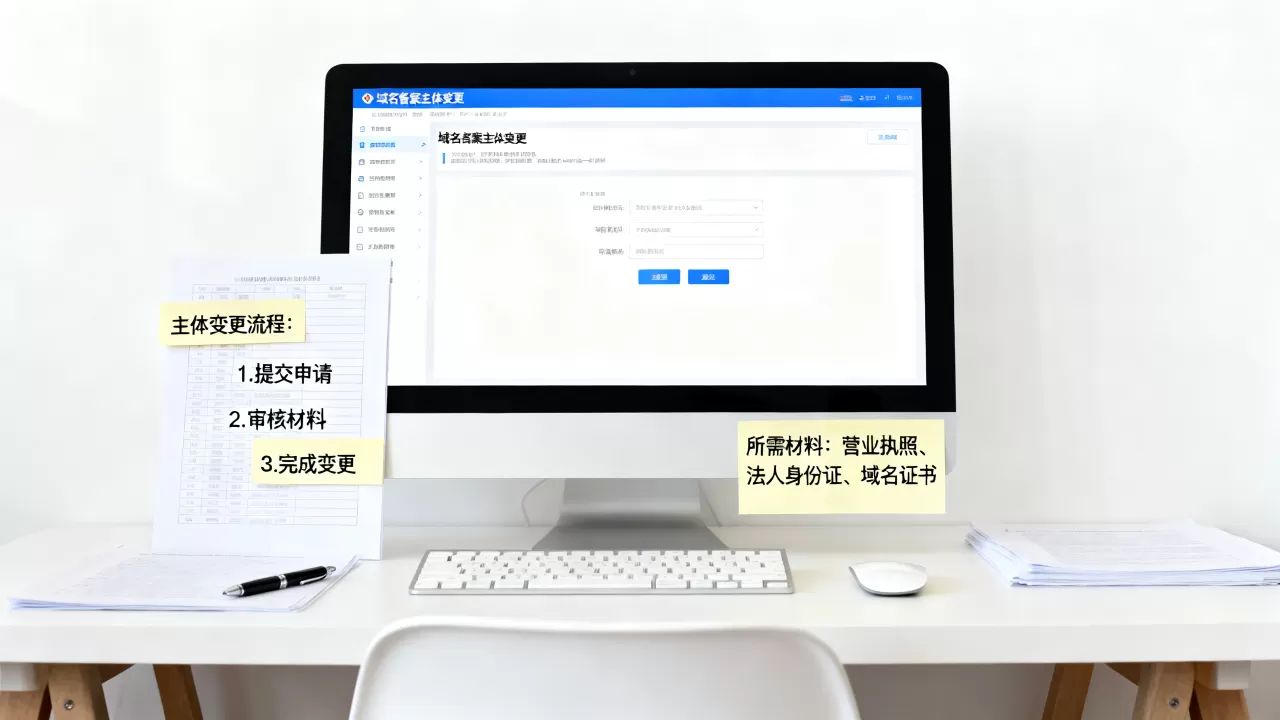 域名备案主体变更流程怎么走?ICP备案主体变更需要哪些材料 域名备案主体变更流程怎么走?ICP备案主体变更需要哪些材料