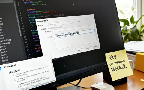 python chromedriver报错怎么解决？python selenium驱动配置