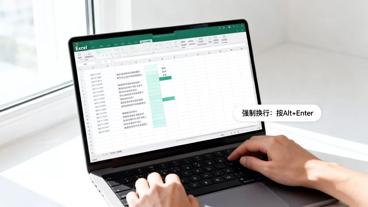 Excel文字回车怎么弄?excel中如何强制换行 Excel文字回车怎么弄?excel中如何强制换行
