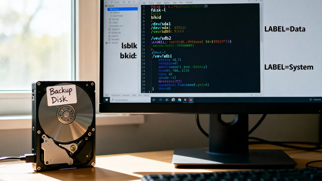 linux磁盘标签怎么看?linux查看磁盘标签方法 linux磁盘标签怎么看?linux查看磁盘标签方法