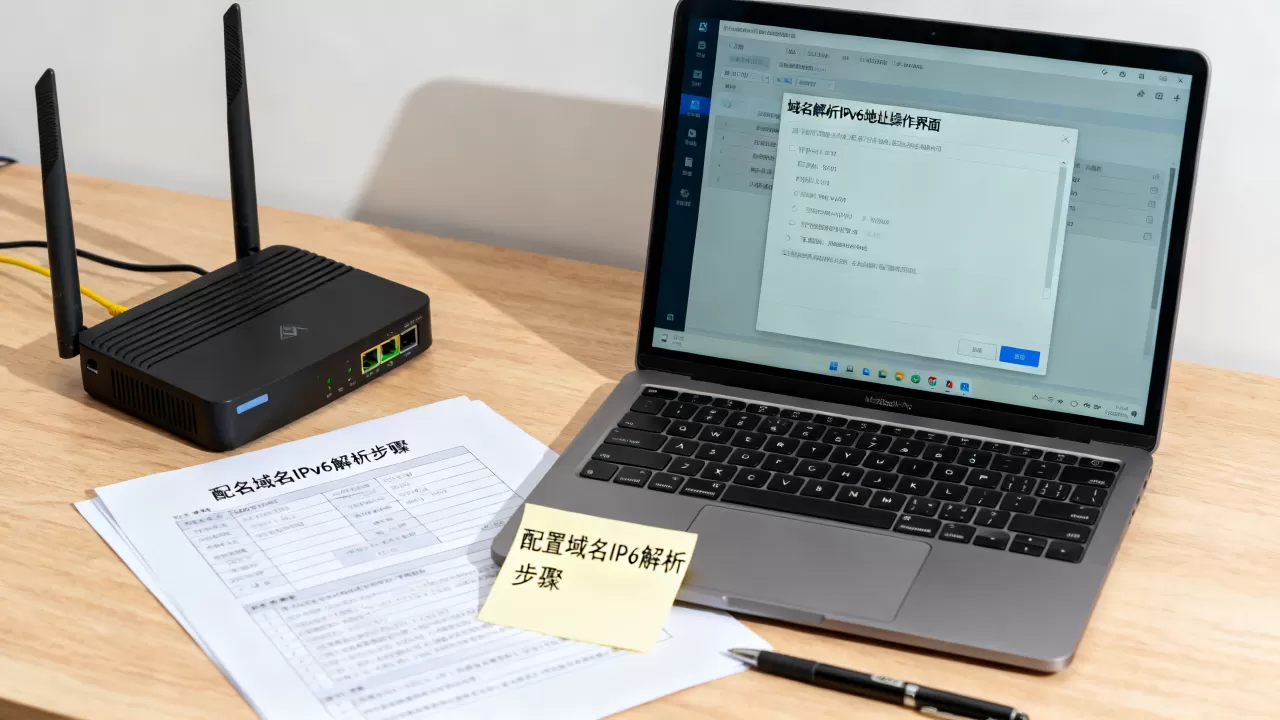域名解析IPv6地址怎么操作？如何配置域名IPv6解析