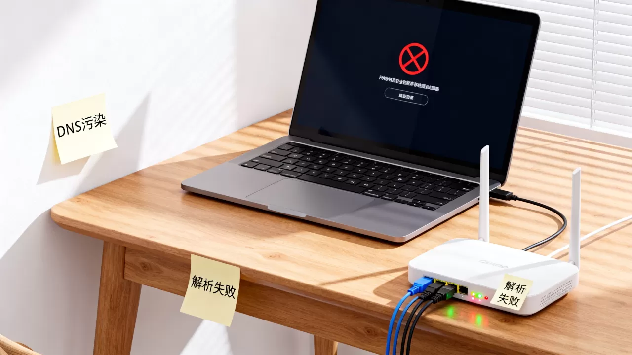 域名DNS污染怎么解决？域名解析失败怎么办