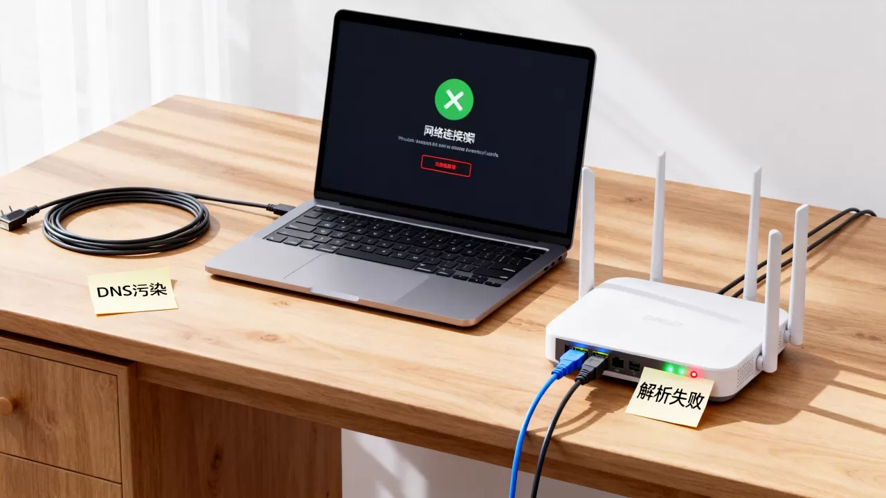 域名DNS污染怎么解决？域名解析失败怎么办