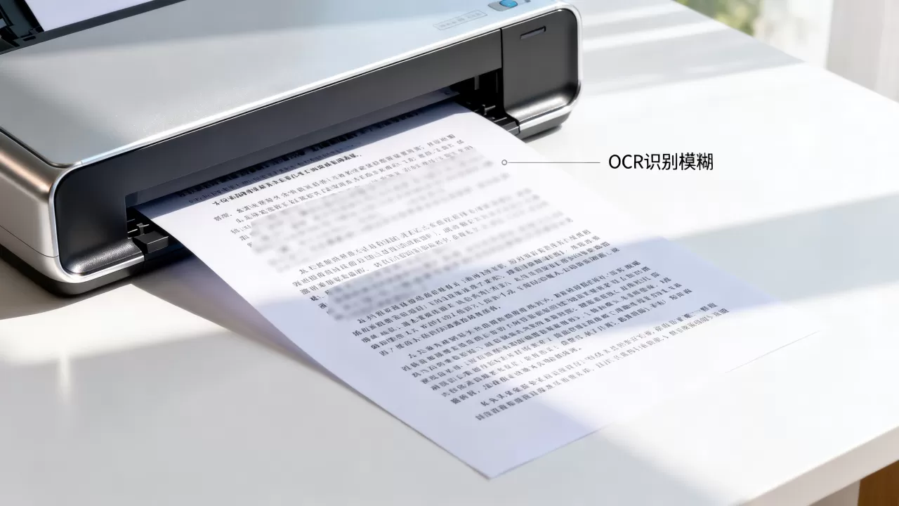 方正扫描仪ocr识别不准怎么办？方正扫描仪ocr识别文字模糊