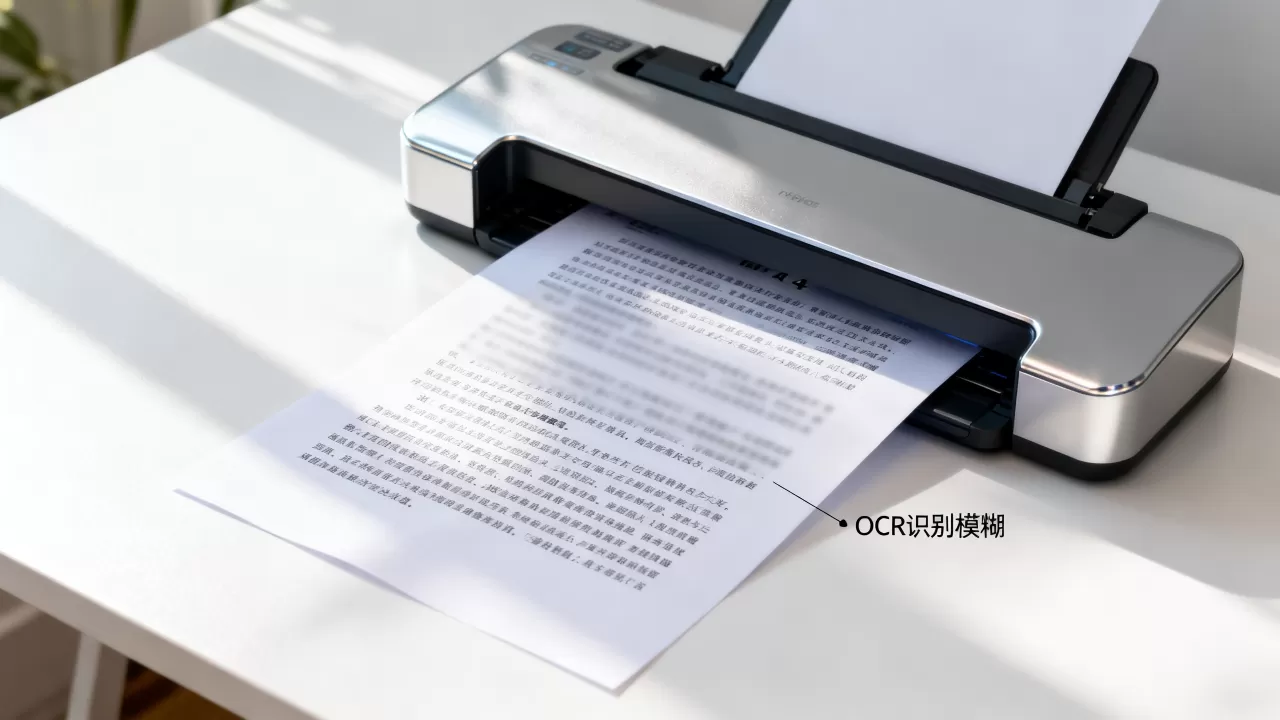 方正扫描仪ocr识别不准怎么办？方正扫描仪ocr识别文字模糊