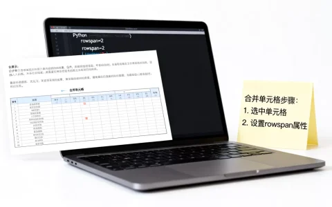 Python rowspan怎么用？python表格合并单元格教程