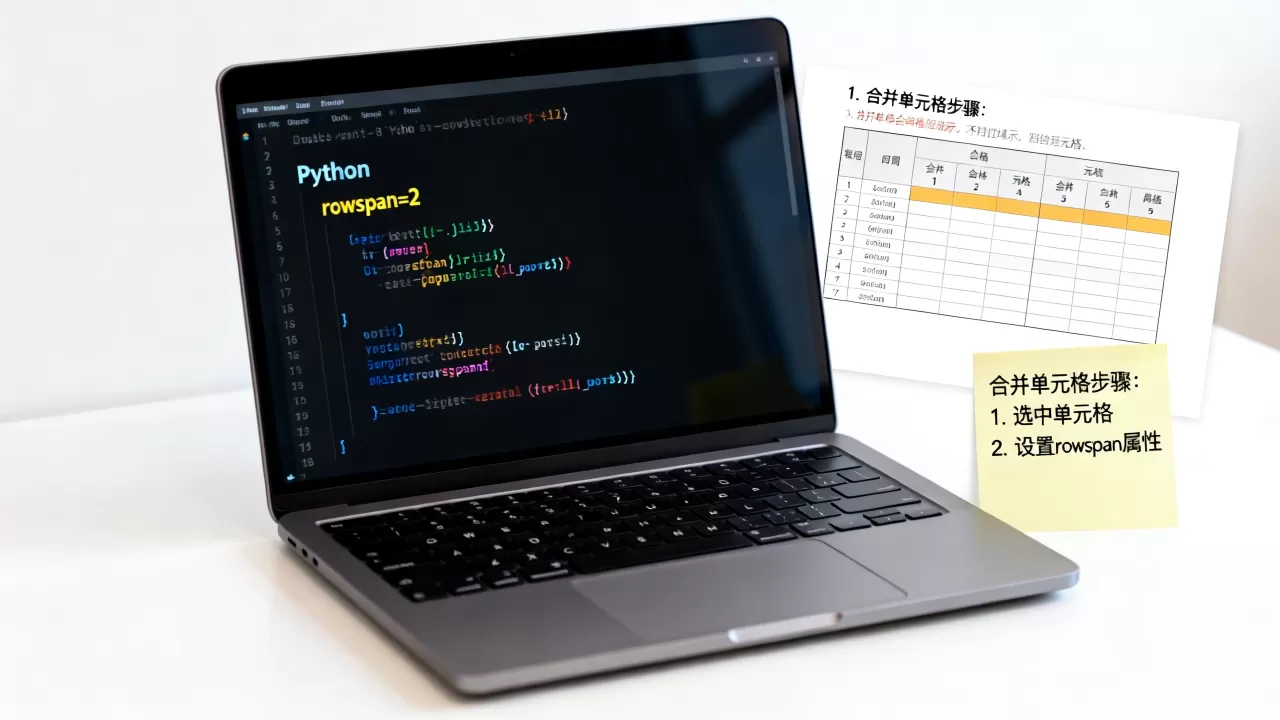 Python rowspan怎么用?python表格合并单元格教程 Python rowspan怎么用?python表格合并单元格教程