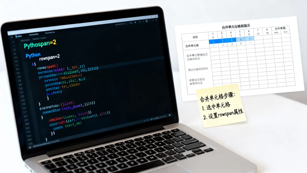 Python rowspan怎么用?python表格合并单元格教程 Python rowspan怎么用?python表格合并单元格教程