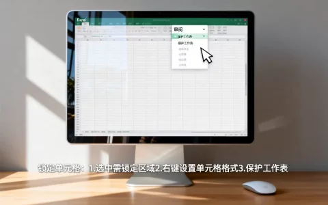 excel锁定单元格怎么操作？excel锁定某列数据