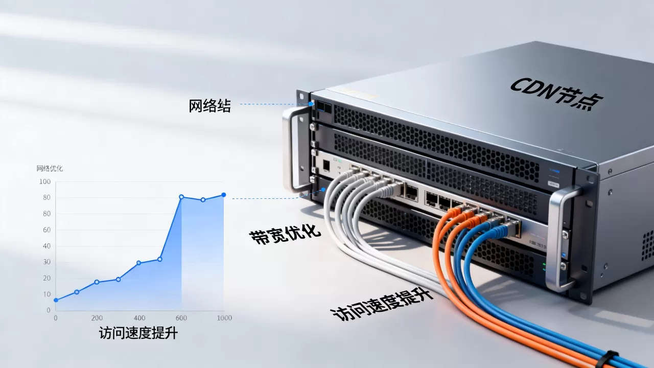 服务器带宽小用cdn能解决卡顿吗？cdn加速提升网站访问速度