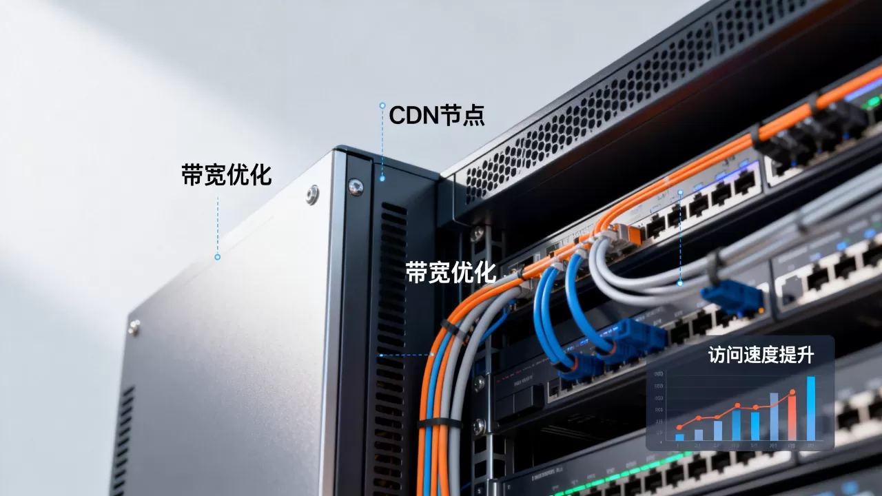 服务器带宽小用cdn能解决卡顿吗？cdn加速提升网站访问速度