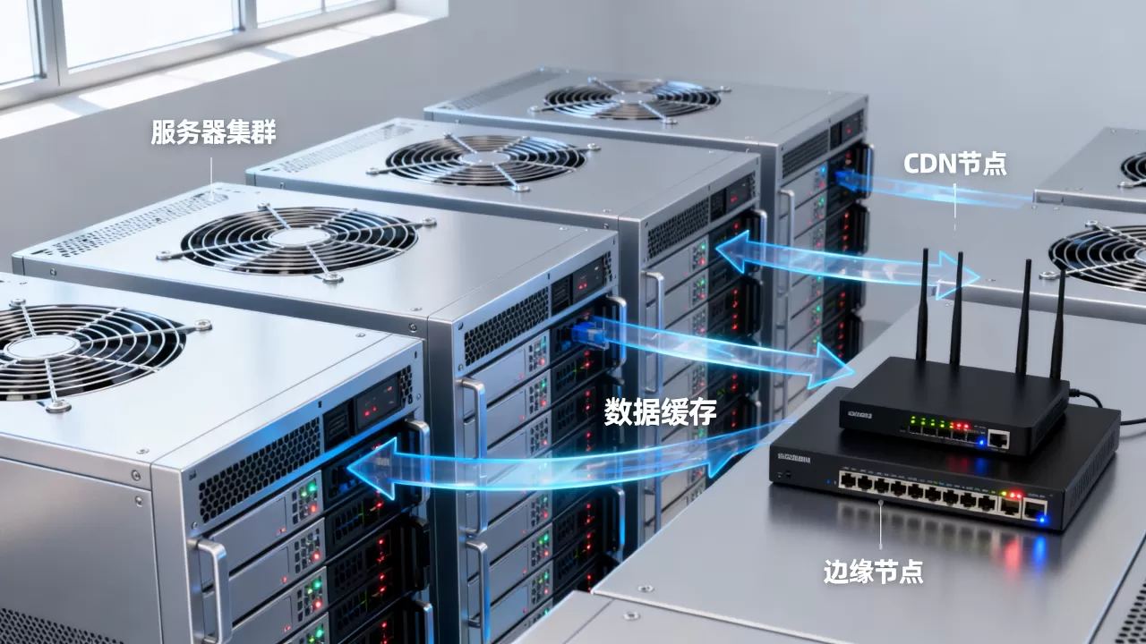 服务器集群和CDN区别是什么？CDN加速原理及优势解析