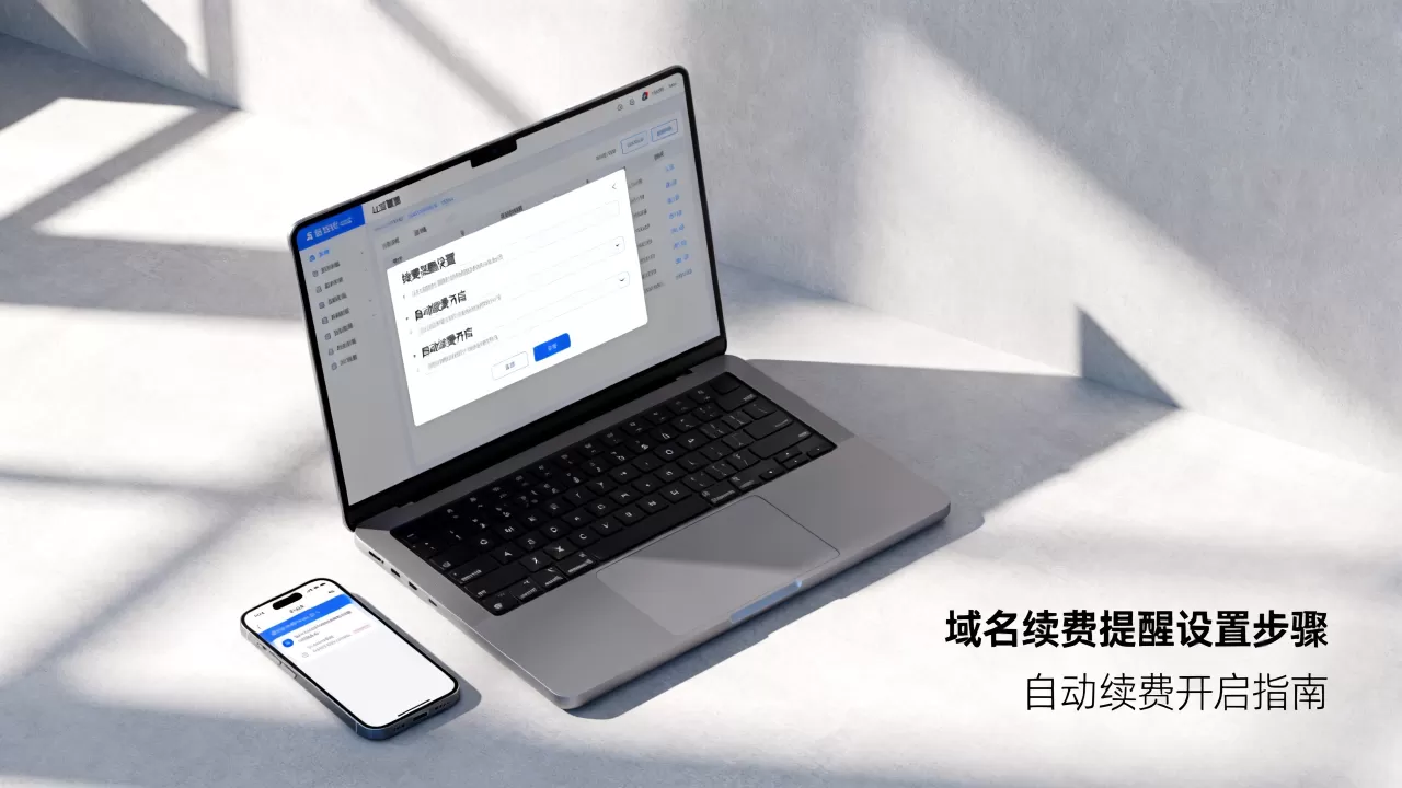 域名续费提醒怎么设置？域名到期自动续费怎么开启