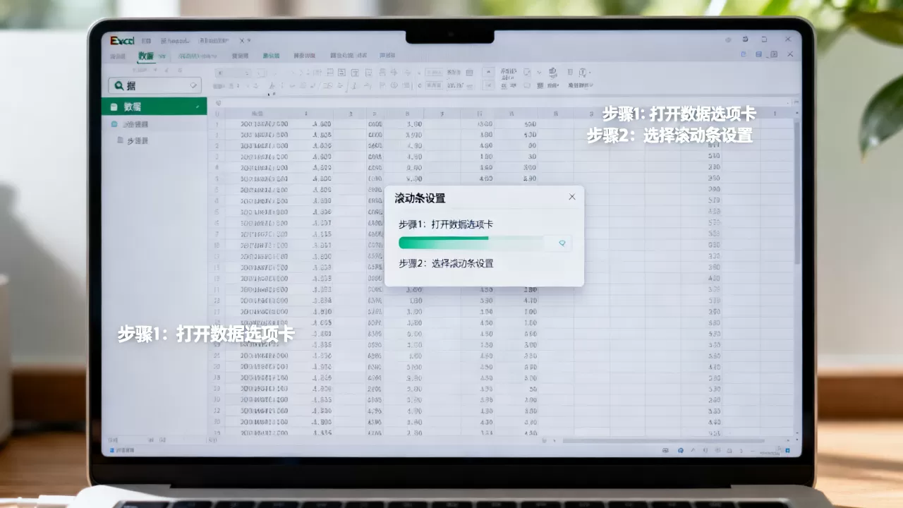 excel滚动数据怎么设置?excel表格自动滚动显示 excel滚动数据怎么设置?excel表格自动滚动显示