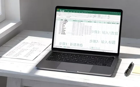 如何用Excel做清单？Excel制作表格清单教程