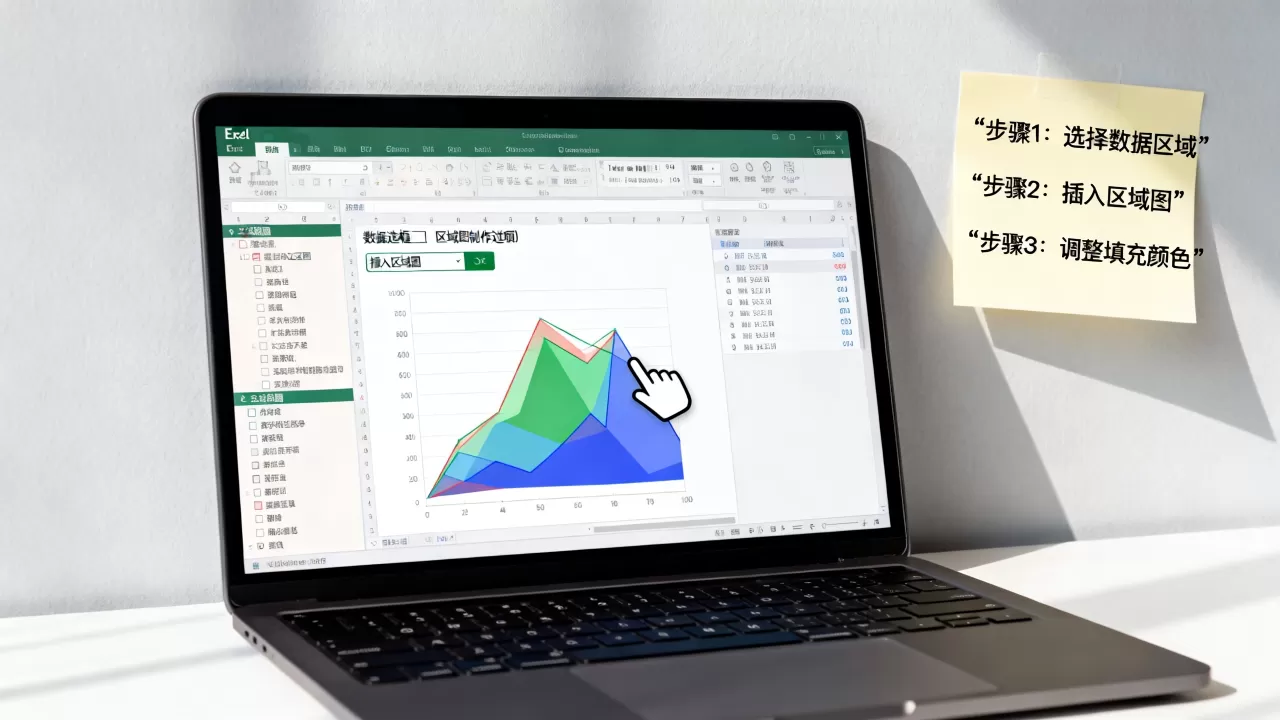 excel区域图怎么做?excel图表制作教程 excel区域图怎么做?excel图表制作教程