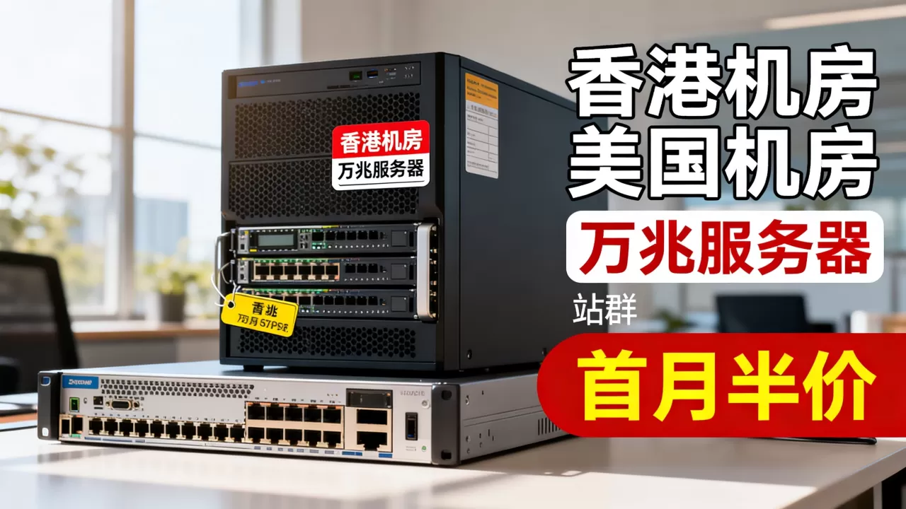 10g.biz站群首月半价是真的吗？香港美国多机房万兆服务器多少钱