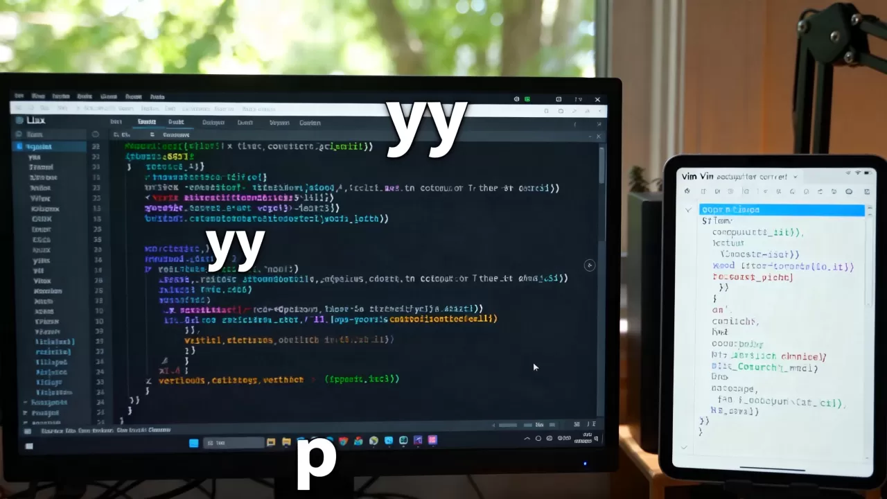 Linux复制整行怎么操作？vim中复制当前行的快捷键
