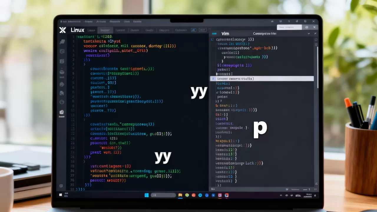 Linux复制整行怎么操作？vim中复制当前行的快捷键