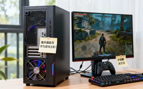 服务器能当游戏电脑主机吗,服务器打游戏卡顿怎么解决