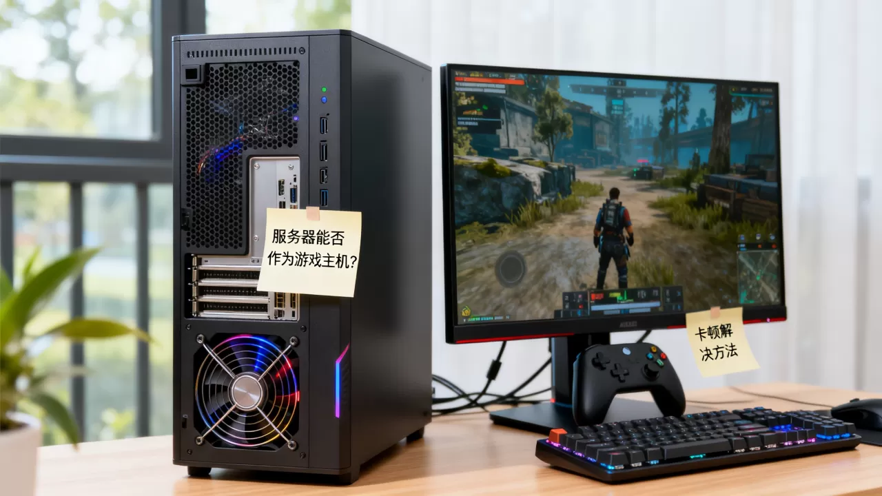 服务器能当游戏电脑主机吗,服务器打游戏卡顿怎么解决 服务器能当游戏电脑主机吗,服务器打游戏卡顿怎么解决