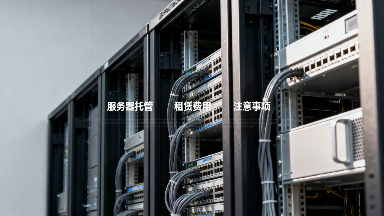 服务器托管租赁怎么选?服务器托管租赁费用及注意事项 服务器托管租赁怎么选?服务器托管租赁费用及注意事项
