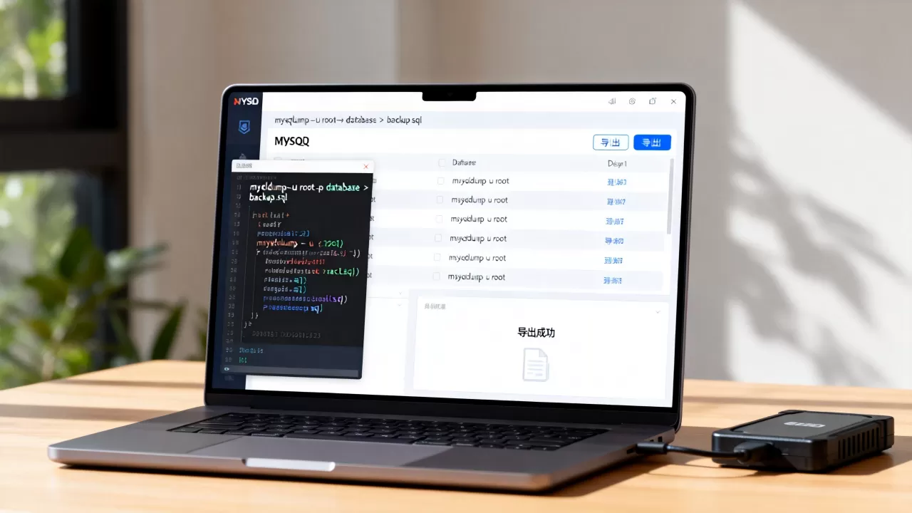 如何快速导出MySQL数据库？服务器mysql导出数据库教程