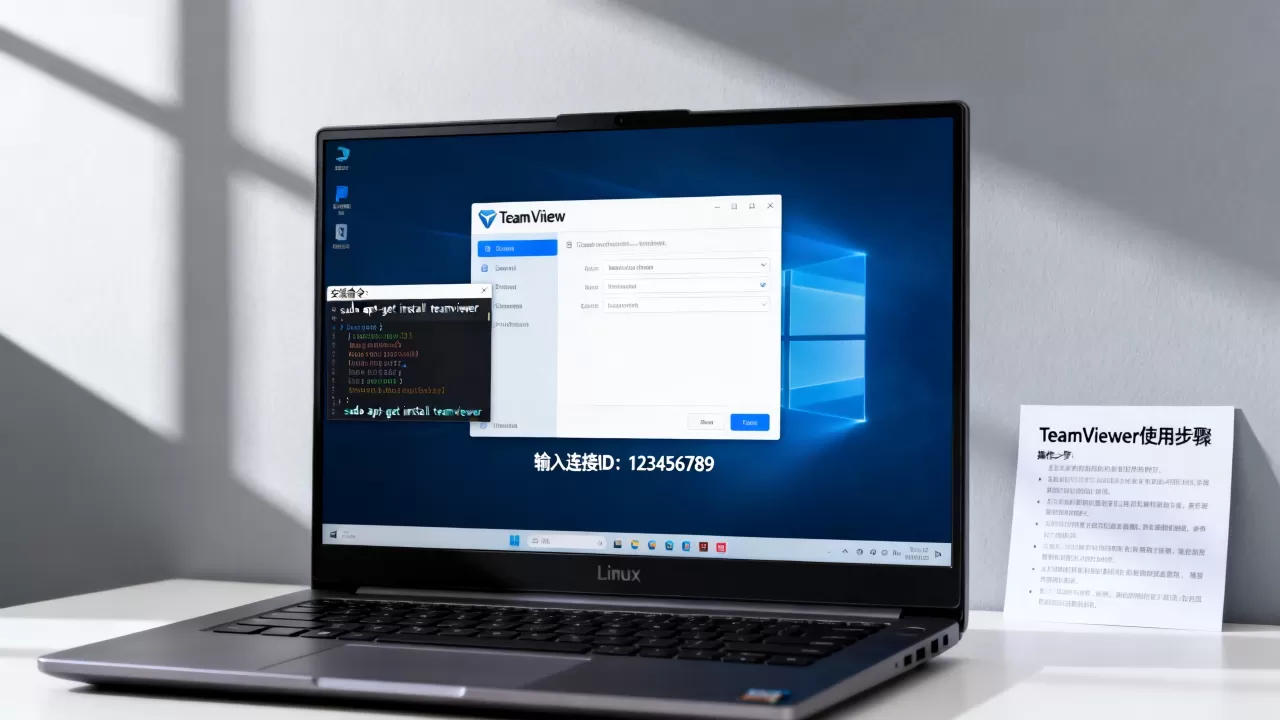 Linux如何使用TeamViewer?远程桌面连接软件怎么安装 Linux如何使用TeamViewer?远程桌面连接软件怎么安装