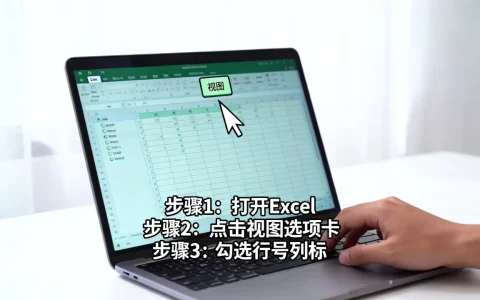 Excel怎么显示行号？如何开启表格行号显示功能