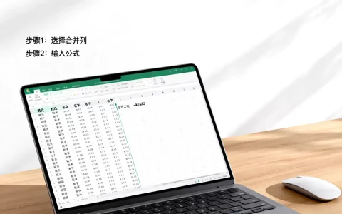 Excel名字怎么合并？Excel多列姓名快速合并技巧