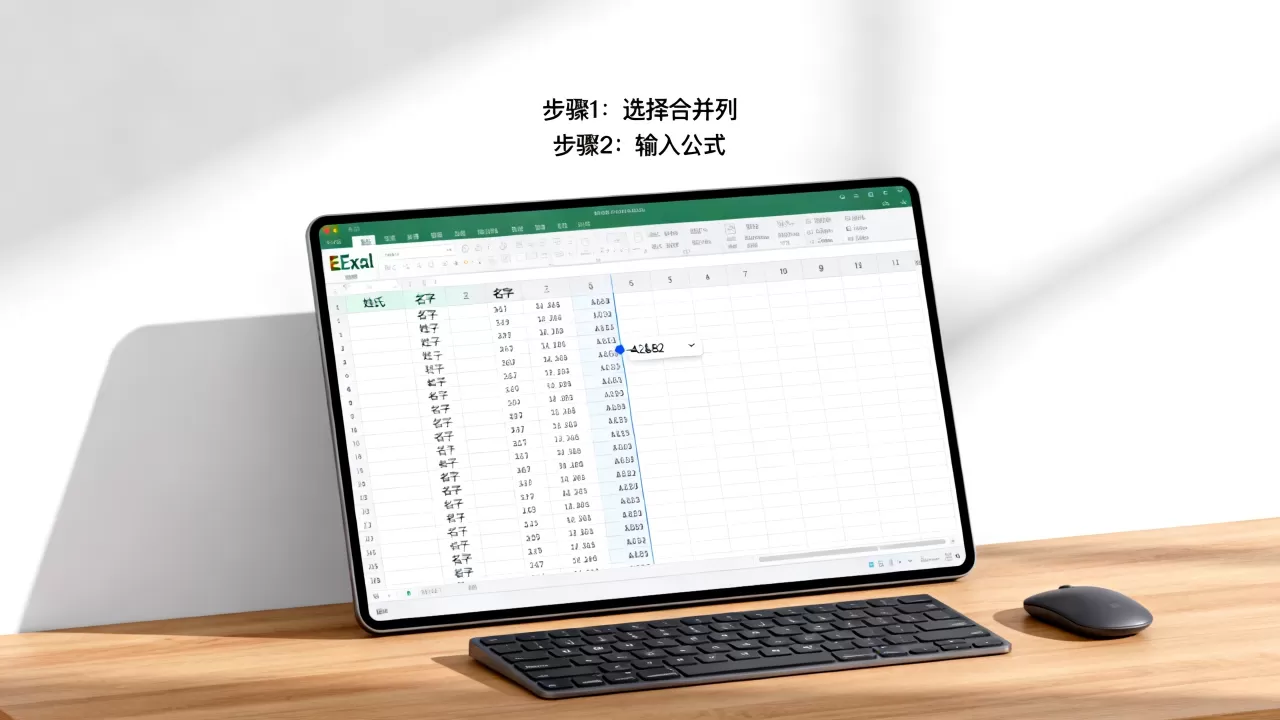 Excel名字怎么合并?Excel多列姓名快速合并技巧 Excel名字怎么合并?Excel多列姓名快速合并技巧
