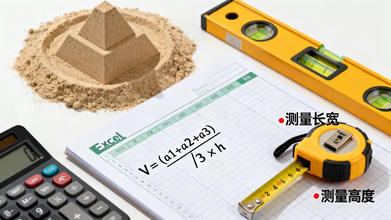 Excel如何计算土方量?土方量计算公式 Excel如何计算土方量?土方量计算公式