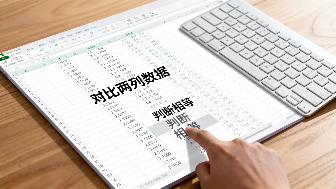 Excel数据如何判断相等?excel对比两列数据是否相同 Excel数据如何判断相等?excel对比两列数据是否相同