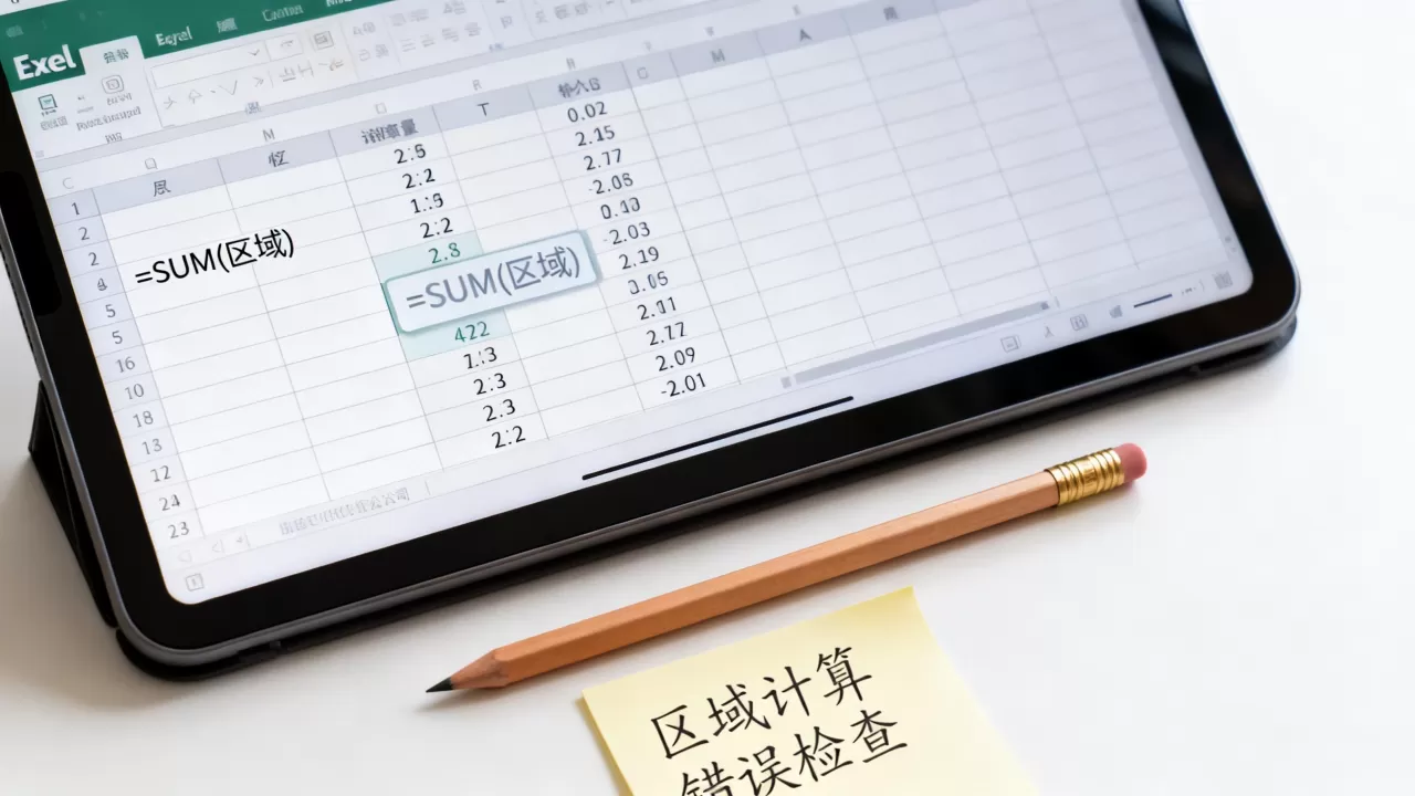 Excel区域计算出错怎么办,excel区域求和公式 Excel区域计算出错怎么办,excel区域求和公式