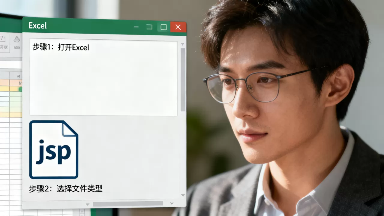 Excel打开jsp文件乱码怎么办?jsp文件怎么在excel中打开 Excel打开jsp文件乱码怎么办?jsp文件怎么在excel中打开