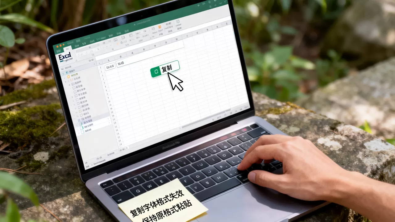 excel复制字体格式失效怎么办?如何保持原格式粘贴 excel复制字体格式失效怎么办?如何保持原格式粘贴