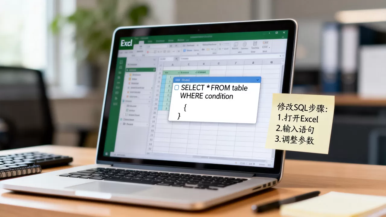 Excel修改SQL语句怎么操作？excel如何修改sql查询