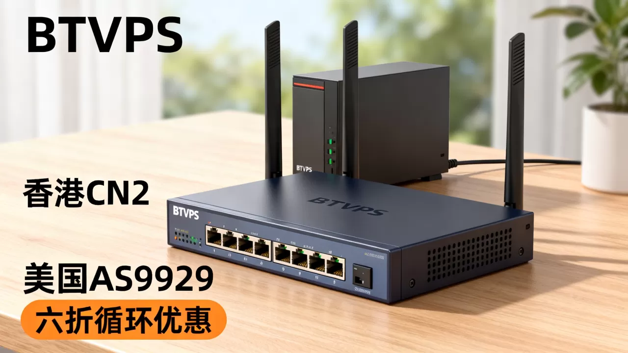 BTVPS六折循环优惠值得买吗?香港CN2美国AS9929线路评测 BTVPS六折循环优惠值得买吗?香港CN2美国AS9929线路评测